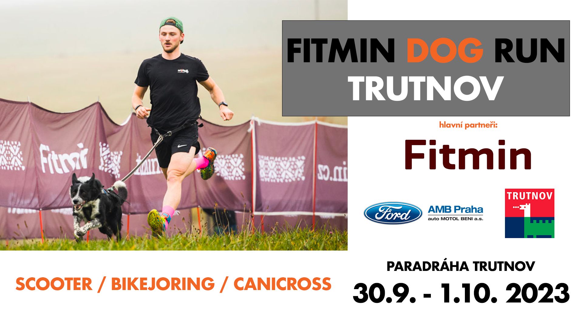 FITMIN DOGRUN Trutnov (canicross, kola, koloběžky)