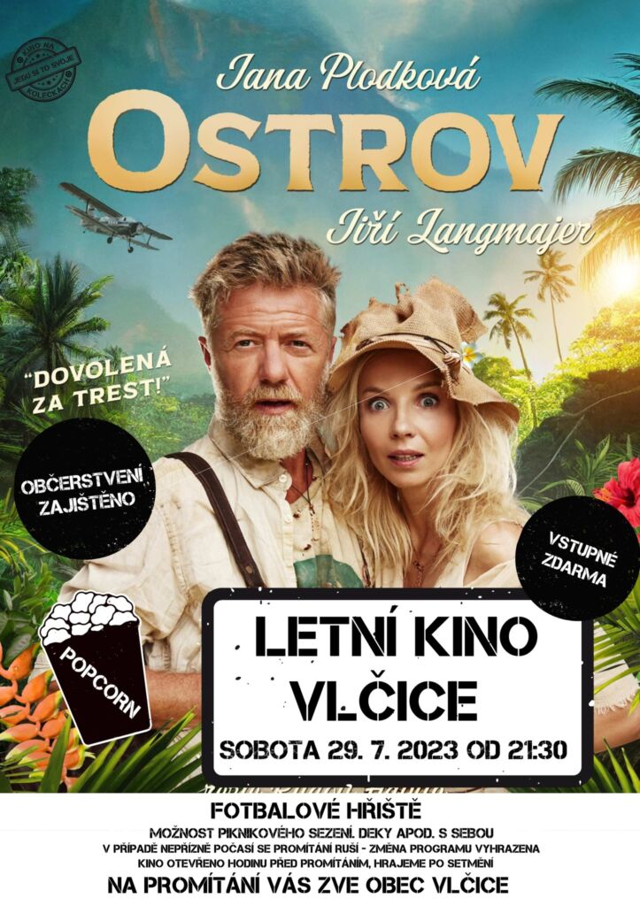 Letní kino Vlčice - film Ostrov