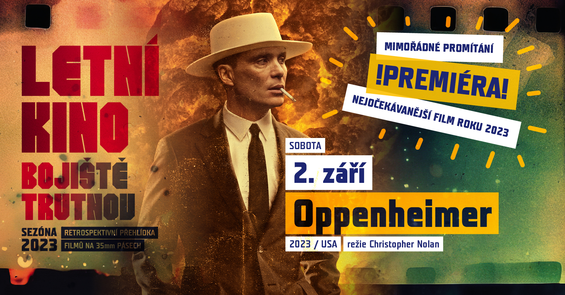 Letní kino Bojiště Oppenheimer