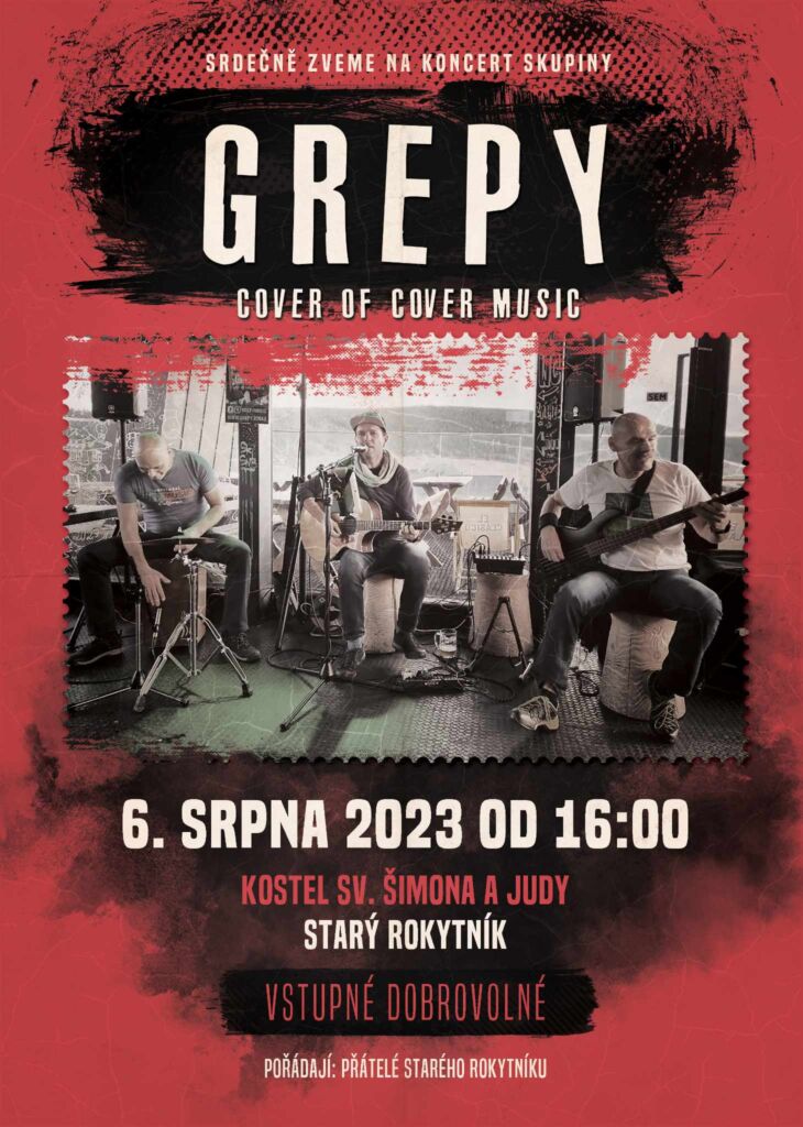 Koncert rockové kapely Grepy