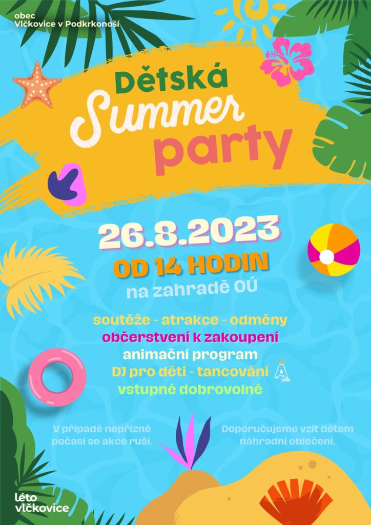 Dětská summer party