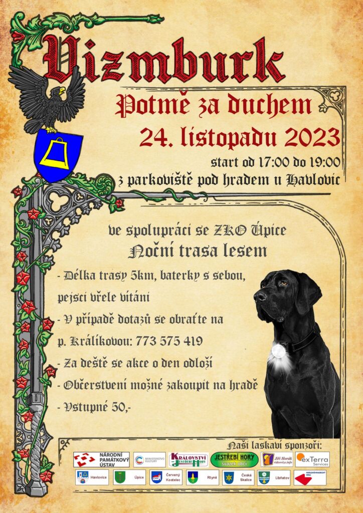 Vizmburk Potmě za duchem