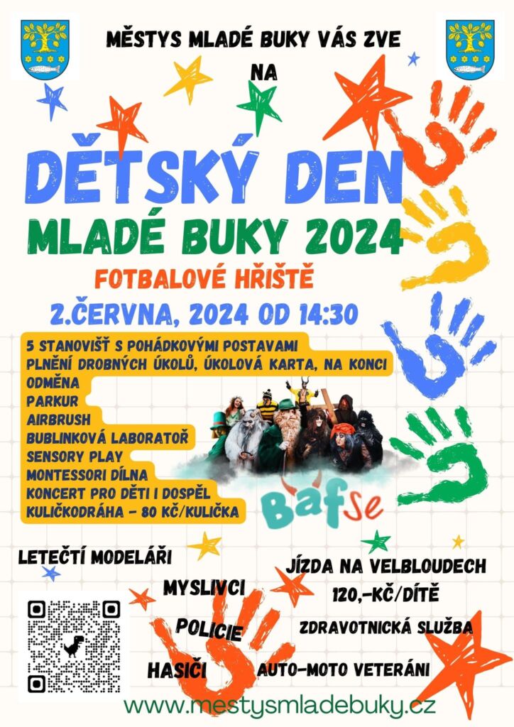 Dětský den v Mladých Bukách